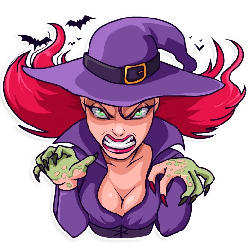 Julia Telegram sticker by Valeriya Sikorskaya
